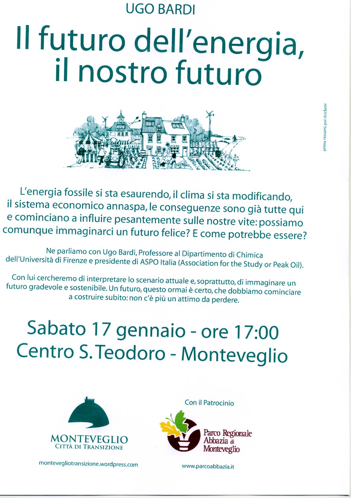 Il futuro dell''energia, il nostro futuro